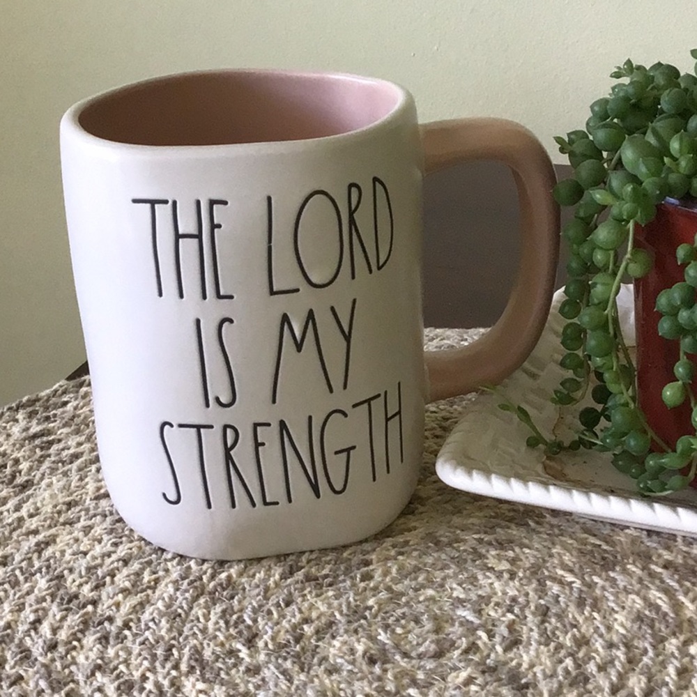 Rae Dunn “The Lord is my Strength” Mug